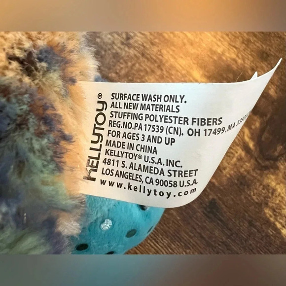 KELLYTOY | leopard plush animal. - Picture 4 of 12